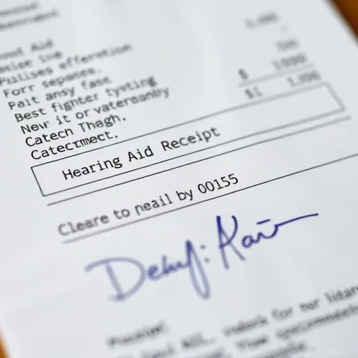 핵심 증빙 서류 확보 전략: 보청기 세금계산서 및 구입 확인서 발급 팁