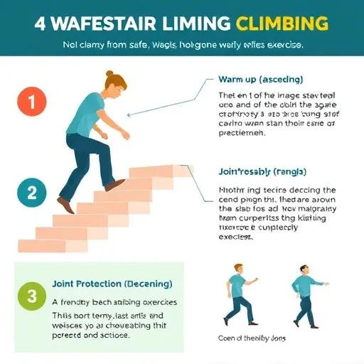 고령층과 만성질환자를 위한 맞춤형 계단 운동법
